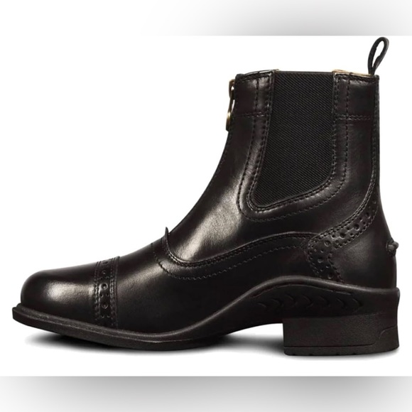 ovation Shoes - NIB OVATION Womens Tuscany Zip Paddock Black Boot (470805BLK)